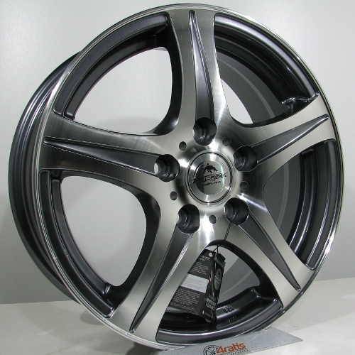 15" 5x112 Forzza amando Grey Face Machined ET45 6.0J