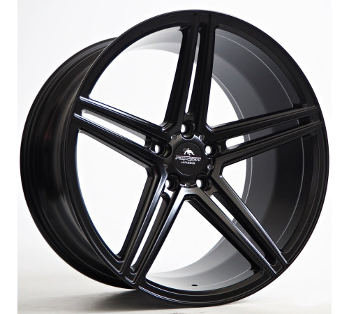 20" 5x112 Forzza Bosan Satin Black ET37 10.5J