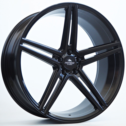 22" 5x112 Forzza Bosan Satin Black ET25 9.0J