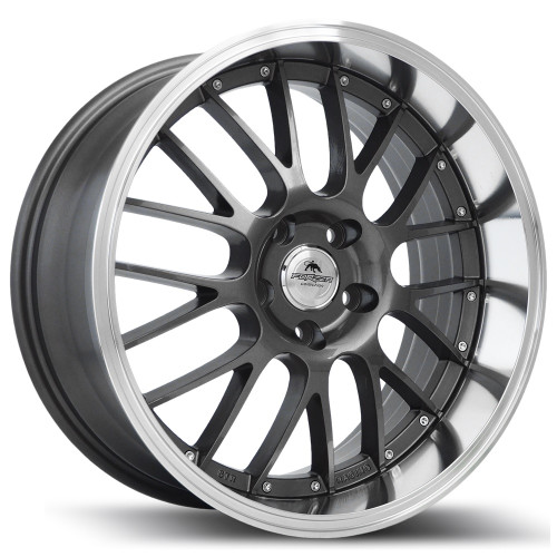 18" 5x112 Forzza Reiven Gun/Lip Machined ET35 8.0J