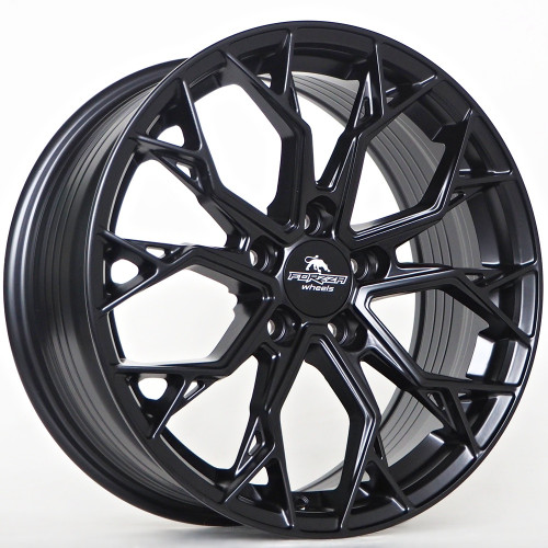 17" 5x108 Forzza Titan Satin Black ET45 7.5J