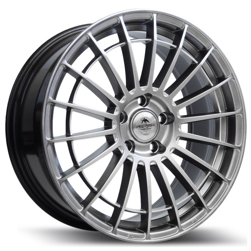 18" 5x108 Forzza Velvet Shining Silver ET40 8.0J