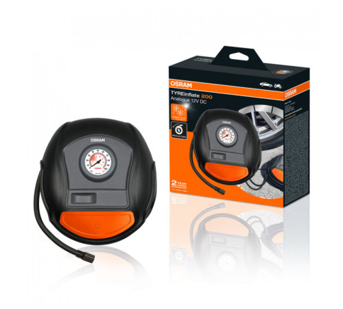 OSRAM Kompresors 12V - TYREinflate 200 Analogais riepu kompresors OTI200