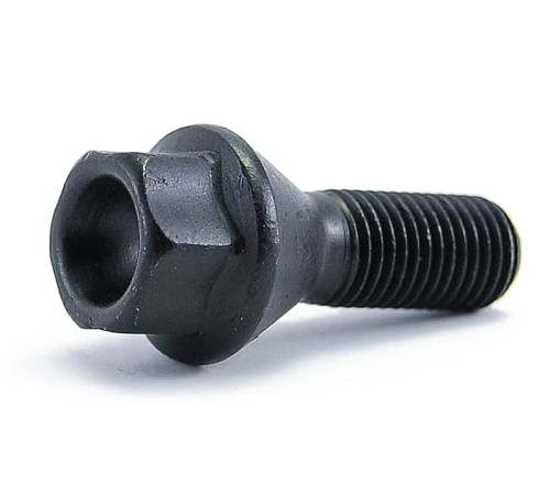 M12x1.5x26 hex17 konuss BMW oriģināla skrūve (melna)