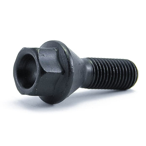 M12x1.5x26 hex17 cone bolt BMW original (black )
