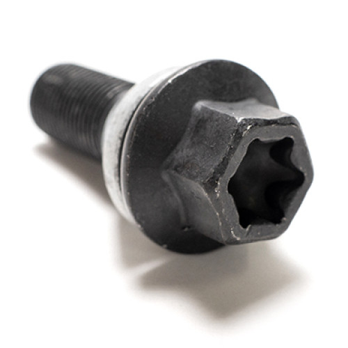 M14x1.25x27 hex17 MELNA SKRŪVE ar rotējošu konusu (BMW)