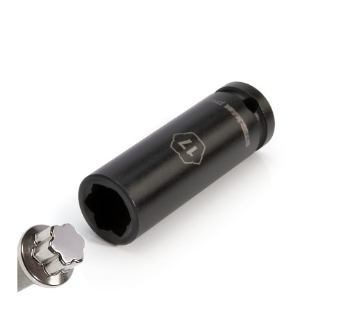 HEX 17 plānsienu seškantu MERCEDES triecien-muciņa 1/2