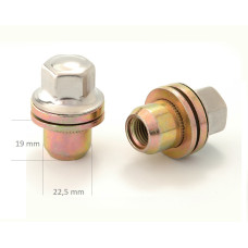 M14x1.5x42 HEX 22 mm Flat Diska uzgrieznis