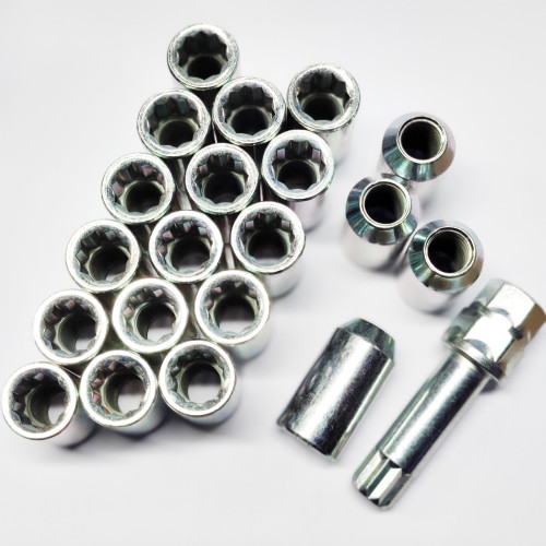 M12x1.5  HEX zvaigzne. Diametrs 20mm riteņa tuninga uzgriežņu komplekts