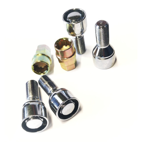 M14 x 1.5 x 28 mm HEX17/19 Cone Wheel locking bolts