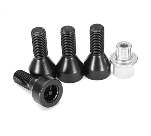 Oriģinālas BMW drošības Skrūves M12x1,5 26 HEX 17 mm Konuss 60° 