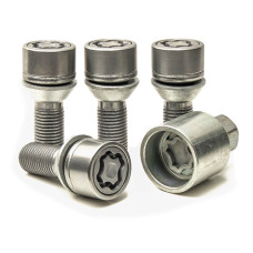 M14 x 1.5 x 27 mm HEX17 Konuss Drošības skrūves EVO5 Megane Sport Mk2 (225bhp) 