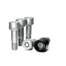 M14 x 1.5 x 45 mm HEX17 Sfēra R14 Drošības skrūves EVO5