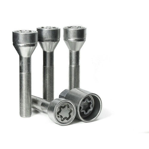 M12 x 1.25 x 60 mm HEX17 Cone Wheel locking bolts EVO5