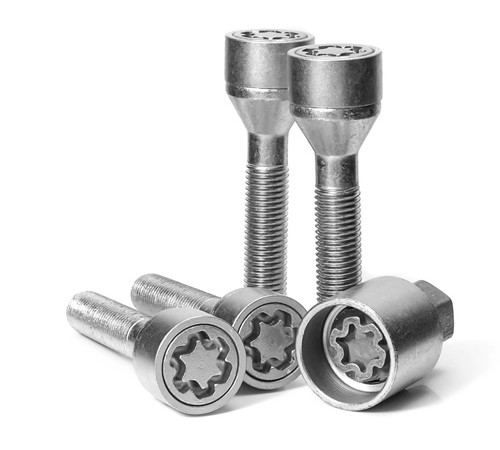 M12 x 1.5 x 56 mm HEX17 Cone Wheel locking bolts EVO5