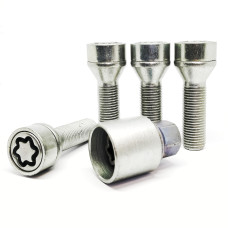 M14 x 1.5 x 45 mm HEX17 konuss drošības skrūves EVO5