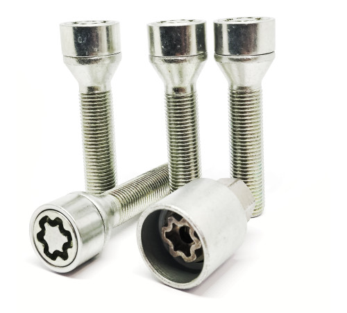 M14 x 1.25 x 60 mm HEX17 konuss drošības skrūves EVO5