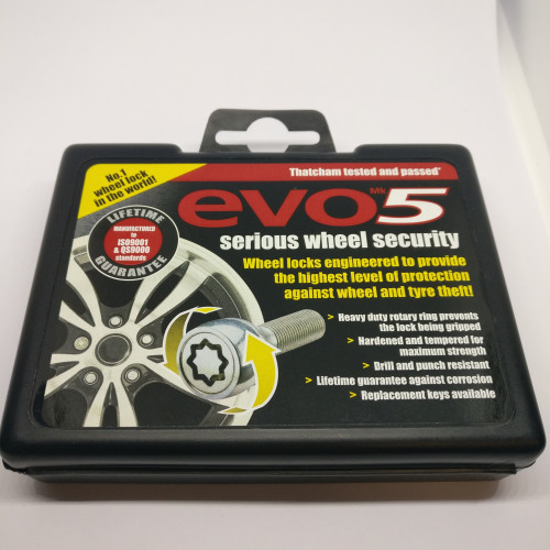 M14 x 1.5 x 60 mm EVO5 drošības skrūves 