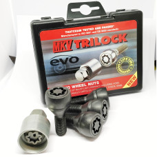 M12 x 1.5 x 26 mm HEX17 Konuss Drošības skrūves EVO5 Black