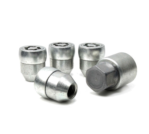 M12 x 1.5 HEX21 Konuss (SHORT) Riteņu drošības uzgriežņi EVO5