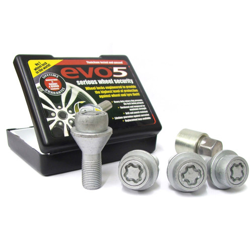 M16 x 1.5 x 30 mm HEX21 Cone Wheel locking bolts EVO5