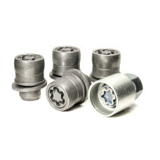 M12 x 1.5 HEX21 Flat TOYOTA Riteņu drošības uzgriežņi EVO5