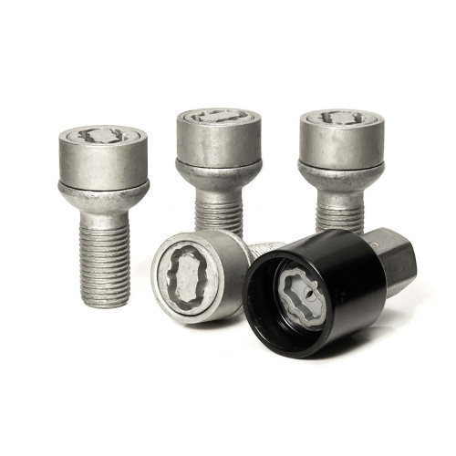 M14 x 1.5 x 28 mm HEX17 Sphere R13 Wheel locking bolts EVO5