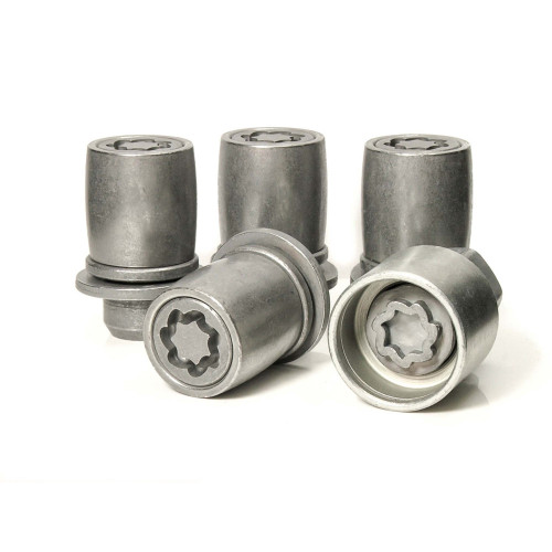 M12 x 1.5 HEX21 Flat MITSUBISHI/TOYOTA Riteņu drošības uzgriežņi EVO5