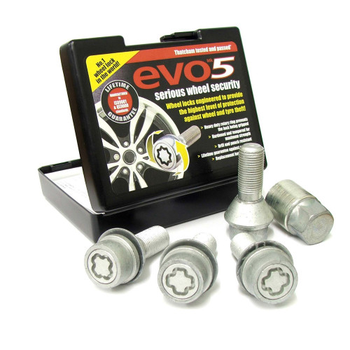 M16 x 1.5 x 34 mm HEX24 DUCATO/BOXER Cone Wheel locking bolts EVO5