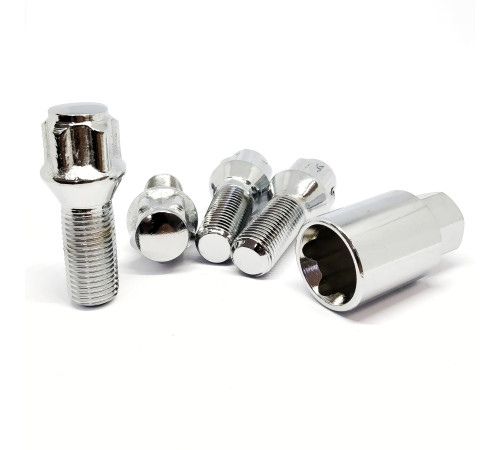 Drošības Skrūves M14x1,5 30 HEX 17 mm Konuss 60°