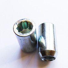 M12x1.25 HEX zvaigzne. Diametrs 20mm riteņā tuninga uzgrieznis