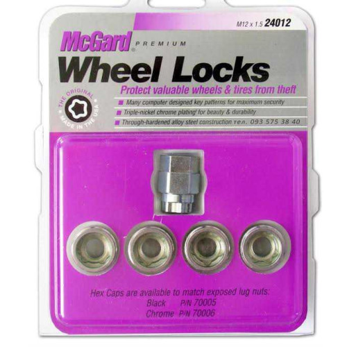 M12 x 1.5 x 20 HEX19/21 Cone (SHORT) Wheel loсking NUTS McGard