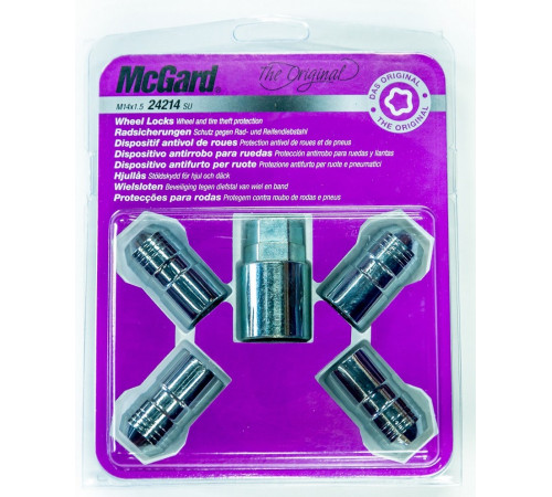 Nuts M14x1,5 39,7 HEX 19 mm Conus 60°