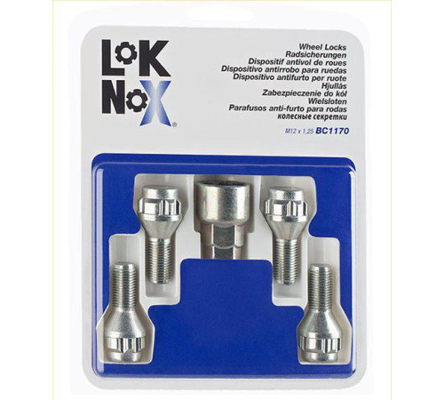 Skrūves M12x1,25 24,1 HEX 17 mm / 19 mm Konuss 60°