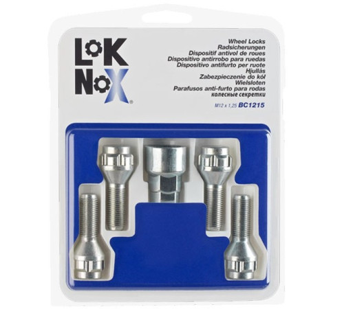 Skrūves M12x1,25 30,5 HEX 17 mm / 19 mm Konuss 60°