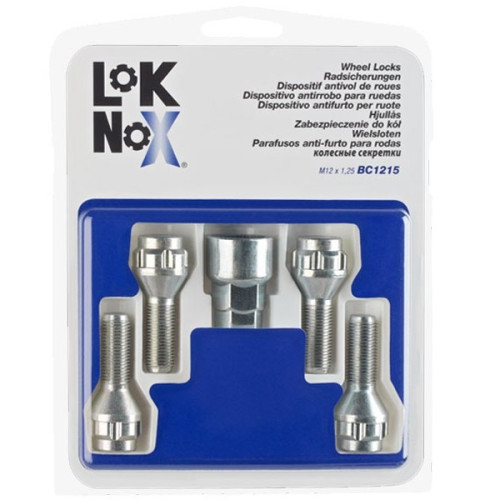 Skrūves M12x1,25 30,5 HEX 17 mm / 19 mm Konuss 60°