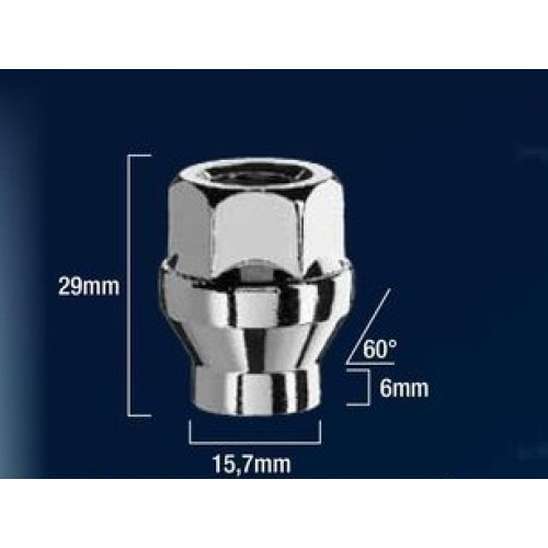 M12x1.5x29 HEX 19 mm Konuss Diska uzgrieznis