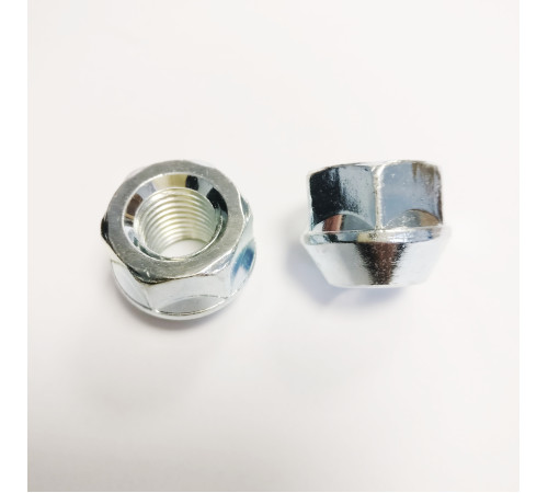 M12x1.25x17 HEX 19 mm Konuss atvērts Diska uzgrieznis