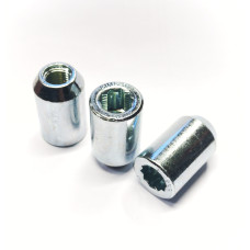 M12x1.5  HEX zvaigzne. Diametrs 23mm riteņā tuninga uzgrieznis