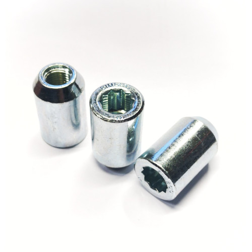 M12x1.5  HEX zvaigzne. Diametrs 23mm riteņā tuninga uzgrieznis