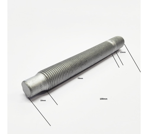 M12x1.25 100mm skrūvejama tapskrūve (bultskrūve)