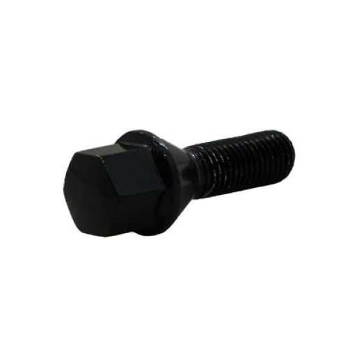 M12x1.5x28 HEX 17 mm Konuss Diska skrūve (Melna)