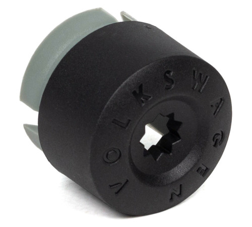 VW TUAREG, T5, T6, AMAROK ORIGINAL  Skrūvju vāciņš 19mm 7H0601173 9B9