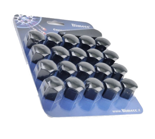 Skrūvju vāciņi 21mm (Melni) 