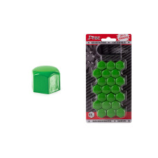 Skrūvju vāciņi 17mm (Green) J-Tec