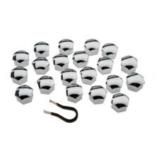 Skrūvju vāciņi 19mm (Hroms) 