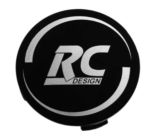 74.0mm RC Design diska vāciņš ( black ) Z08