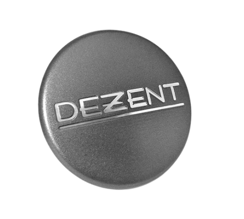 60mm DEZENT Gun Metal diska vāciņš