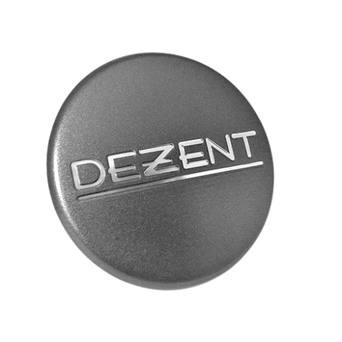 60mm DEZENT Gun Metal diska vāciņš