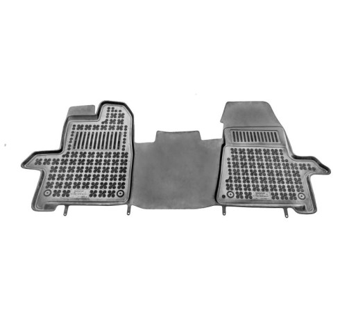 Ford Tourneo Custom no 2012 -  priekšā - ar papildu materiālu vadītāja pusē, versija ar 2 atsevišķiem sēdekļiem, (katrs sēdeklis 1 personai), 2 vietas